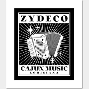 ZYDECO MUSIC T-SHIRT Posters and Art